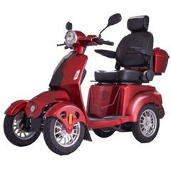 Heavy Duty 4 Wheel Mobility Scooters 500lbs 800W All Terrain for Seniors Adults