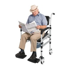 Height Adjustable Folding Shower Chair with Bidet, 352.74 lbs Capacity US!