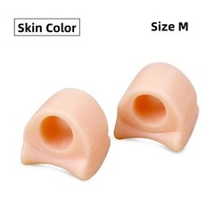 1Pair Gel Silicone Bunion Corrector Toe Separator Hallux Valgus Straightener