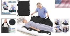 Ergonomic Patient Transfer Sheet – Waterproof & Washable with Heavy-Duty Handles