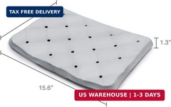 DMI Bath Seat Foam Cushion for Transfer Benches, Shower Chairs, Bath Chairs, Sta