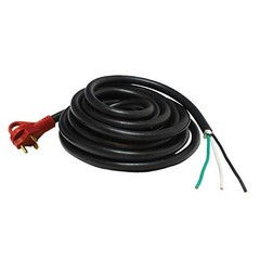 Mighty Cord A10-3025END RV Power Cord 25′, One End for Hard Wiring 30 Amp