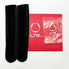 New LYW KneePro 2X Red Light Therapy Knee Brace – 2 Pieces (Black)