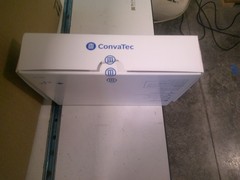 convatec ostomy supplies – 3 Boxes # 175778 one -piece convex drainable pouch