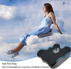 Seat Cushion for Hip Coccyx Pressure Relief, 6In Thick Extra Large Ergonomic