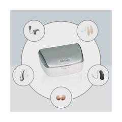 Global II by Dry & Store | Electric Hearing Aid Dehumidifier with UV-C Lamp S…
