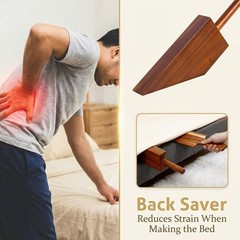 Mattress Lifter Tool for Changing Sheets, Acacia Wood Mattress Lifter Tool Ma…