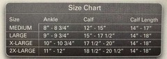 GNP Closed Toe Anti-Embolism Stockings, 15-20 mmHg (Size: 2XL) White