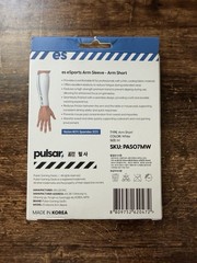 Pulsar eSports Arm Sleeve White Size Medium