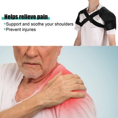 Elastic Shoulder Bandage Belt, Double Support Shoulder…