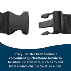 Posey Gait Belt with Handles (28-52in Waist), #6537Q Brand New Patient Lift Pro