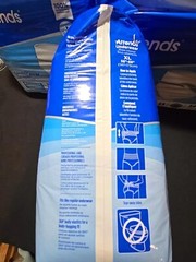 56 Count Attends Disposable Underwear Unisex Men Women X-Large Size Waist 58-68″