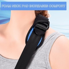 Arm Sling Shoulder Immobilizer Elbow Wrist Support Foam Neck Pad Size S