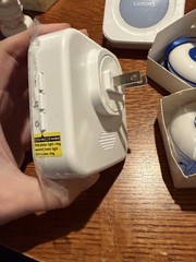 Liotoin Wireless Caregiver Call Button System, Flashing Lights, Base+Button