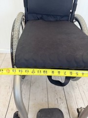 Tilite ZRA TITANIUM Ultralight 15”x18” Adj Depth Rigid Wheelchair Spinergy