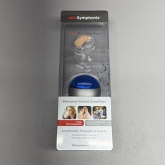 RCA Symphonix RPSA10 Personal Sound Amplifier BTE Rechargeable Noise Reduction