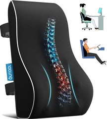 Lumbar Support Pillow for Office Chair Office Home Back Support Pillow for Car