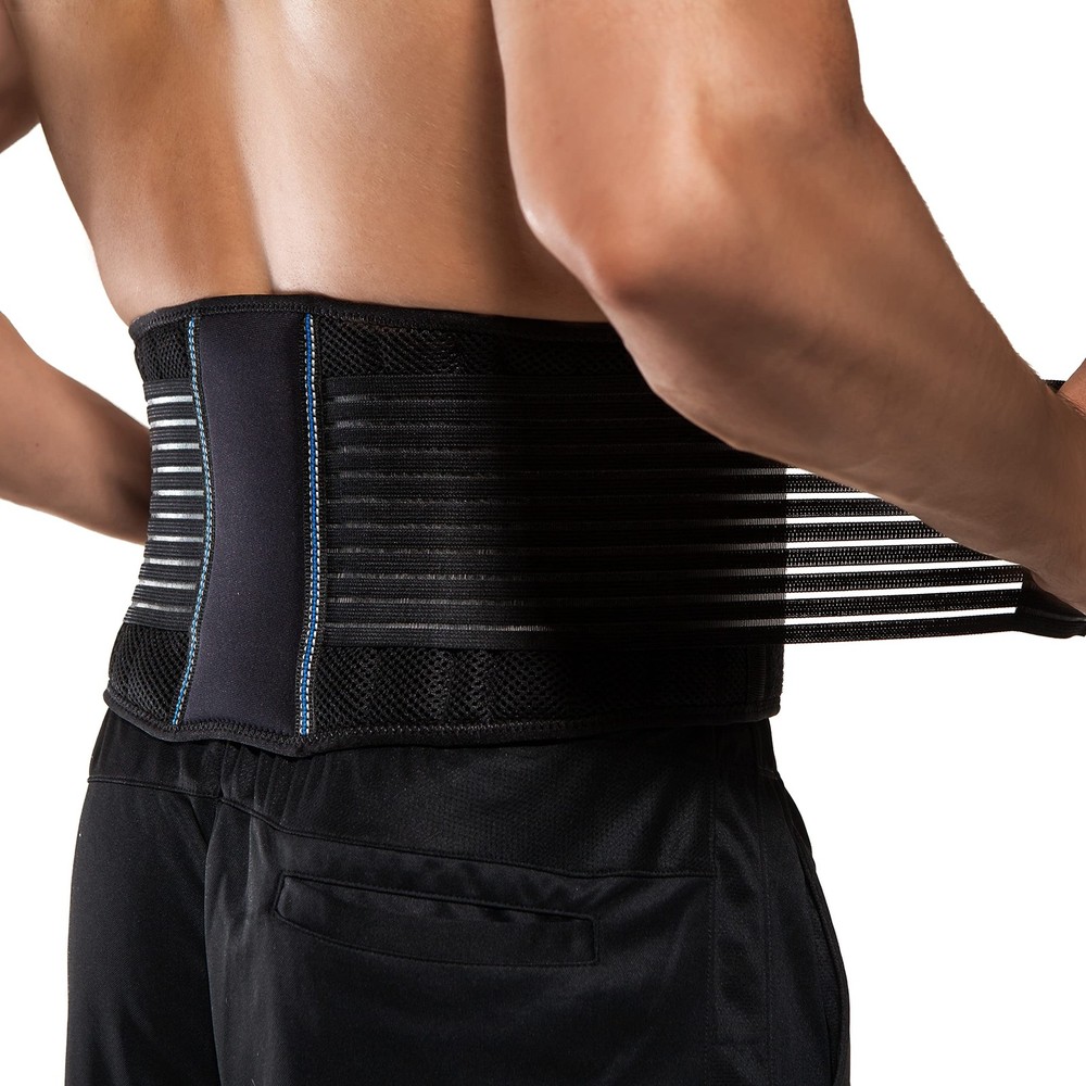 BraceUP Back Brace for Men and Women Lower Back – Breathable Waist Lumbar Sup…