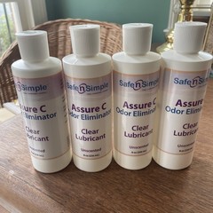Safe N Simple Assure C Odor Eliminator Clear Lubricant Unscented 8 oz. (236 ml)