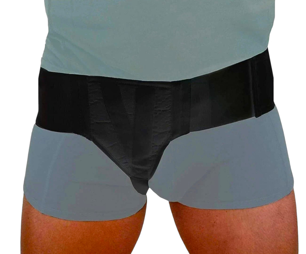 Inguinal Hernia Belt Support Truss Single Side Groin Relief Strap Support Brace