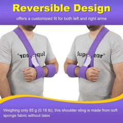 Arm Sling Shoulder Immobilizer, Rotator Cuff Support Brace, Lightweight Comfo…