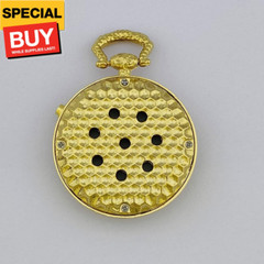 English Voice Talking Watch for Blind, Visually impaired or Elderly,Gold Pocket