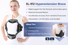 Hyperextension Brace Thoracolumbar Spine Support – Post-Op & Osteoporosis Orthos