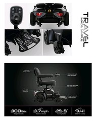 Pride mobility Go Chair MED Power Wheelchair