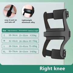 OrthoPro HyperEx Knee Brace – For Knee Hyperextension, Adjustable & Lightweight