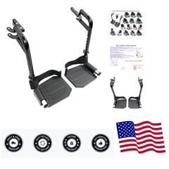 Economy Footrest for Standard Wheelchairs and Transport Chair, Composite Foot…
