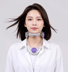 Neck brace prevents head tilting and forward neck posture, supports the cervical