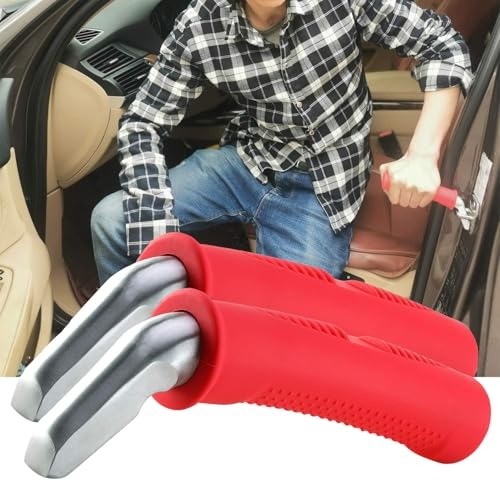 Car Door Handle for Elderly, 300 lb Support, Red 1 Pack | Auto cane portable …