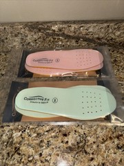 Gravity Defyer Orthotic Insoles Corrective Fit Women’s Size 9 Pink Blue Lot Of 2