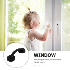 Suction Shower Grab Bar 7.95 Inch Non-Slip Bathroom Safety Rail for Elderly D…