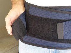 Lower Back Support Belt Men Lumbar Pain Relief Waist Brace Worker Heavy Lifting