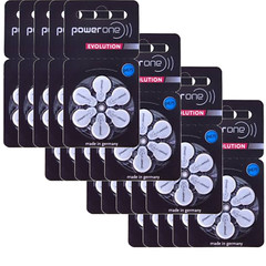 120 Varta Power One Evolution Hearing Aid Batteries P675 20 x 6 Pack PR44