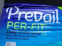 Prevail Per-Fit XLarge (58″-68″) Daily Underwear 20 Count Protective Hygiene