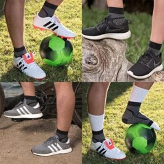 2 Pairs Compression Socks Plantar Fasciitis Arch Ankle Running Support Men Women
