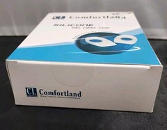 Comfortland~1 Pr Silicone Gel Heel Cups~Size M~Plantar Fasciitis~Heel Spurs~New