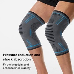 Sable Upgraded Knee Brace 2 Pack Compression Sleeves Support for Women & Men