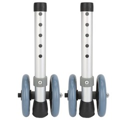 Walker Wheels Flexible Height Replacement Walker Feet Caster with Brake Wheel
