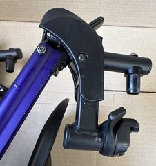 PAIR – Quickie Iris Tilt In Space Manual Wheelchair Elevating Legrest Footrest