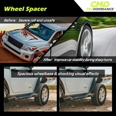 6×132 to 6×139.7 Wheel Adapters 25mm (1″) 74.5mm Bore M14x1.5 Studs (2pcs) |