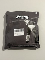 Small Vojefeb Mens Incontinence Underwear – 3 Urine Bags for Extended Protection