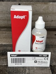 1 HOLLISTER 7906 Adapt Stoma Powder 1 oz Bottles, No Box ~Exp 2028 New in Box