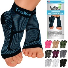 Ankle Brace Compression Sleeve Relieves Achilles Tendonitis, Joint Pain. Pla…
