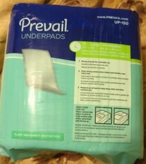 Prevail Disposable Underpads size Large 23″ X 36″ (15 count) 2-Package