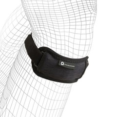 Thermoskin Exo Adjustable Knee Patella Strap Stabilise & Support Patella BLACK