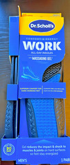 Dr. Scholl’s Comfort & Energy Work Insoles Men’s Massaging Gel Size 8-14 NEW