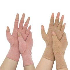 1/2 Pairs Copper Arthritis Compression Gloves Hand Support Joint Pain Relief